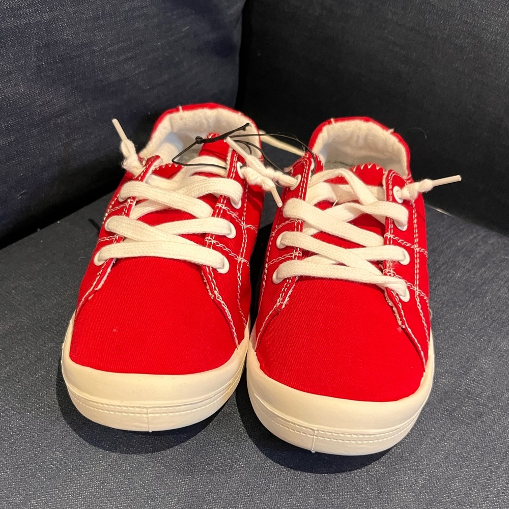 Pop Highbar Womens Red shoes Size 10